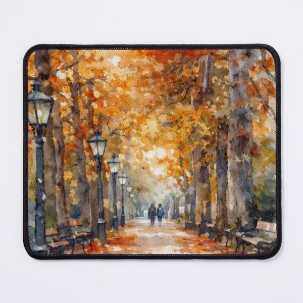 Item preview, Autumn Park Walk designed and sold by caracatita75.