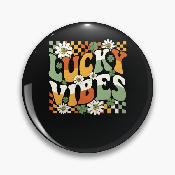 Item preview, Lucky Vibes Retro Groovy 1970s St Patricks Day Cute Vintage  designed and sold by clothesy7.