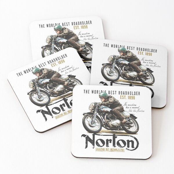 Item preview, Vintage Norton Motorcycles: The World's Best Roadholder Heritage Poster designed and sold by CharlieDesings.