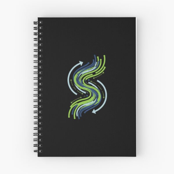 Item preview, Abstract Continuous Integration (CI/CD) Flow Design | DevOps Engineer Software Loop Art designed and sold by SAMNagy.