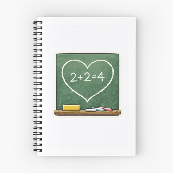 Item preview, Teacher Valentine Math – Cute Chalkboard Heart designed and sold by PunchDrop.