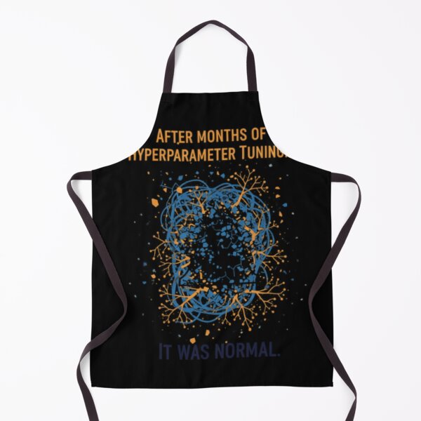 Item preview, Funny Data Scientist Gift: Hyperparameter Tuning Bell Curve Humor | Machine Learning Normal Distribution Joke designed and sold by SAMNagy.