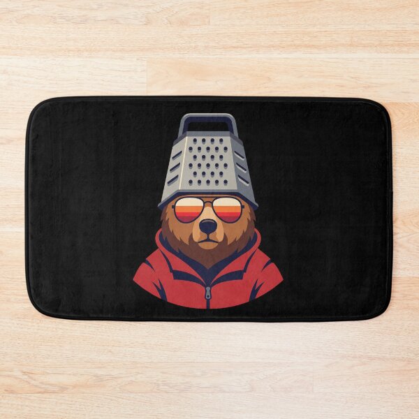 Item preview, Funny Bear With Grater Pun Cute Kitchen Humor Art designed and sold by GridText.