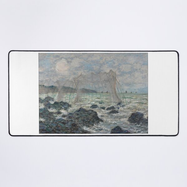 Item preview, Fishing Nets at Pourville – Claude Monet | designed and sold by Art Outlaws.