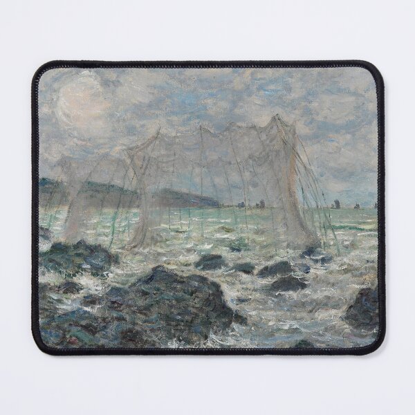 Item preview, Fishing Nets at Pourville – Claude Monet | designed and sold by Art Outlaws.