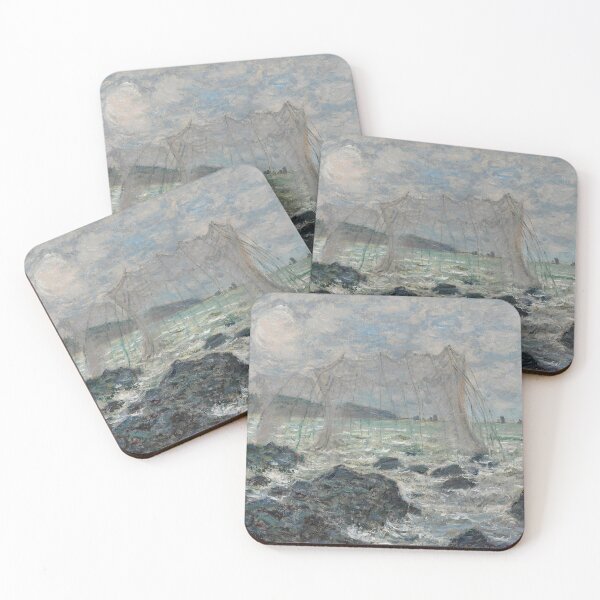 Item preview, Fishing Nets at Pourville – Claude Monet | designed and sold by Art Outlaws.