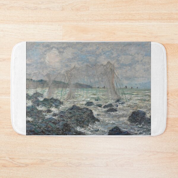 Item preview, Fishing Nets at Pourville – Claude Monet | designed and sold by Art Outlaws.