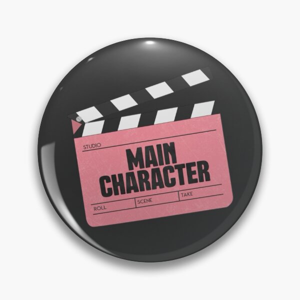 Item preview, Main Character Energy – Pink Movie Clapperboard Design designed and sold by StylizerStudio.