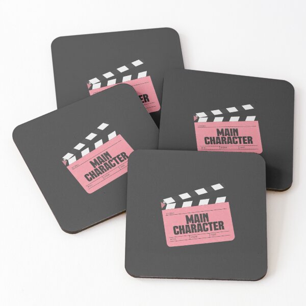 Item preview, Main Character Energy – Pink Movie Clapperboard Design designed and sold by StylizerStudio.