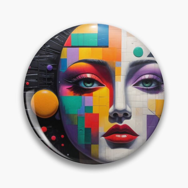 Item preview, Fragmented Expression - 1 designed and sold by Undersea Ai Art.