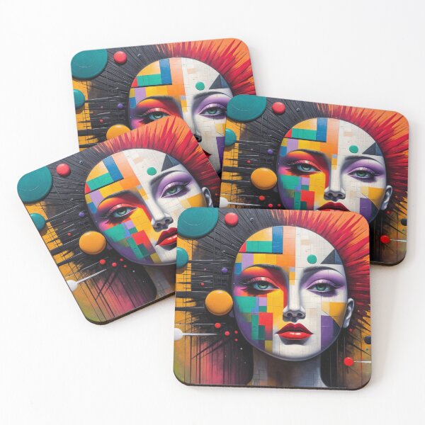 Item preview, Fragmented Expression - 1 designed and sold by Undersea Ai Art.