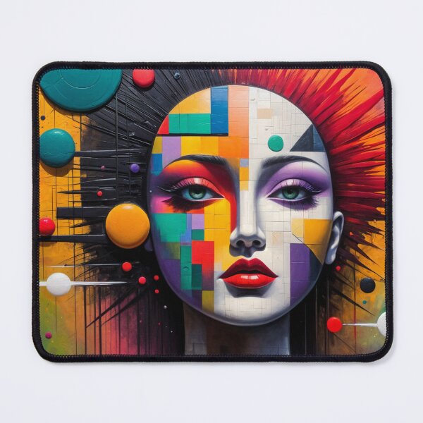 Item preview, Fragmented Expression - 1 designed and sold by Undersea Ai Art.