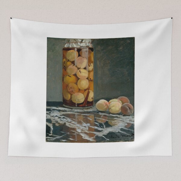 Item preview, Jar of Peaches (1881) – Claude Monet | Still Life and Light in Impressionism designed and sold by Art Outlaws.