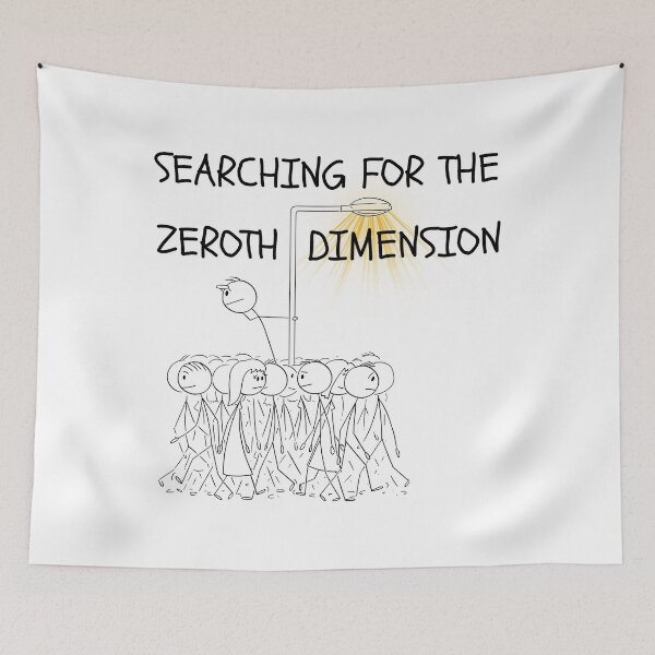 Item preview, Amusing Search for the Zeroth Dimension Cartoon. designed and sold by MPC-Mince-Pies.