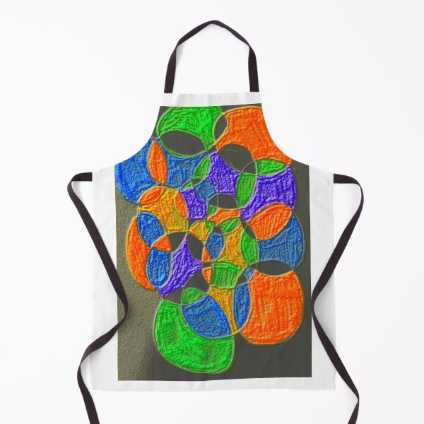 Item preview, circles at play fluorescence colorful geometric design designed and sold by SmashingDeals.