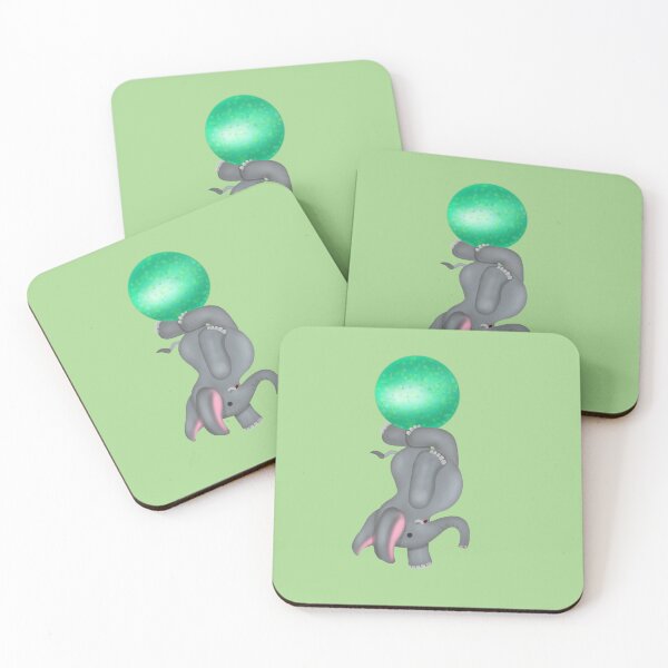 Item preview, Danvant- Elephant balancing on green ball designed and sold by Daniel Vasco.