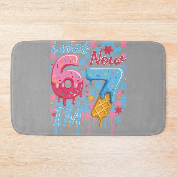 Item preview, I was 6 Now Im 7 Funny Ice Cream Drip Birthday Boy Men Kids designed and sold by GreggRoss.
