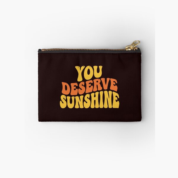 Item preview, Groovy You Deserve Sunshine sticker designed and sold by PopStars1993.