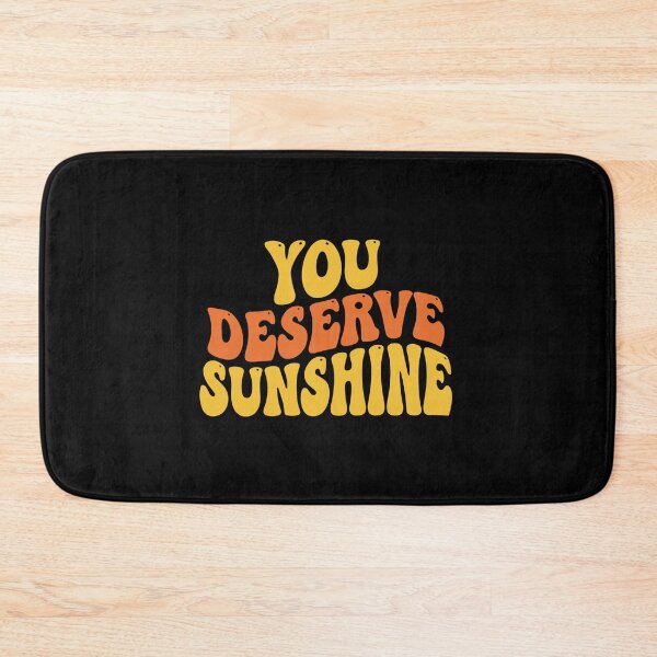 Item preview, Groovy You Deserve Sunshine sticker designed and sold by PopStars1993.