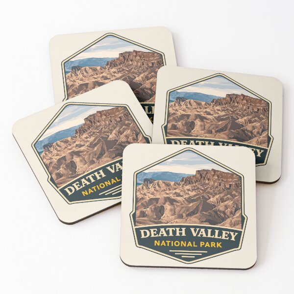 Artikelvorschau, Aufkleber für den Death-Valley-Nationalpark entworfen und verkauft von Gideon Emmerich.