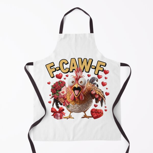 Item preview, F-CAW-F Valentines-Day-Crazy-Screaming-Chicken  designed and sold by w66aboo.