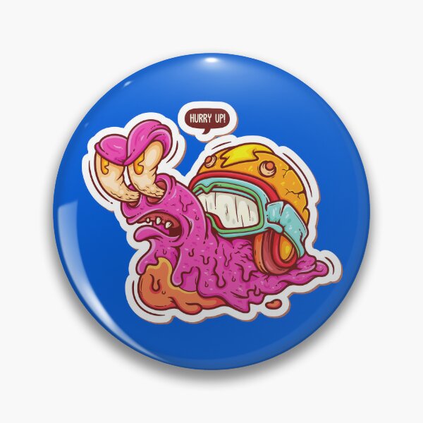 Item preview, Angry Snail Hurry Up Funny Meme designed and sold by Retr0Tshirts.