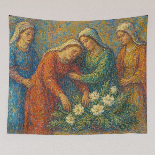 Item preview, Four women in mourning designed and sold by Sigtrix.