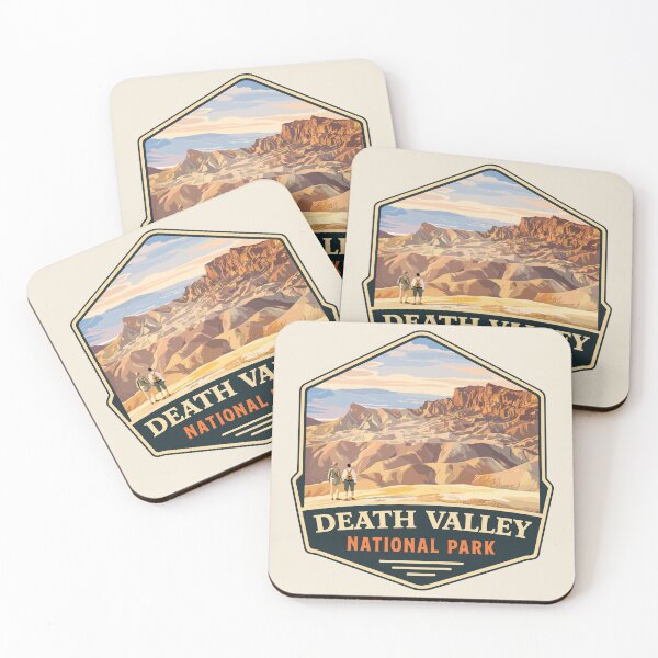 Artikelvorschau, Aufkleber für den Death-Valley-Nationalpark entworfen und verkauft von Gideon Emmerich.