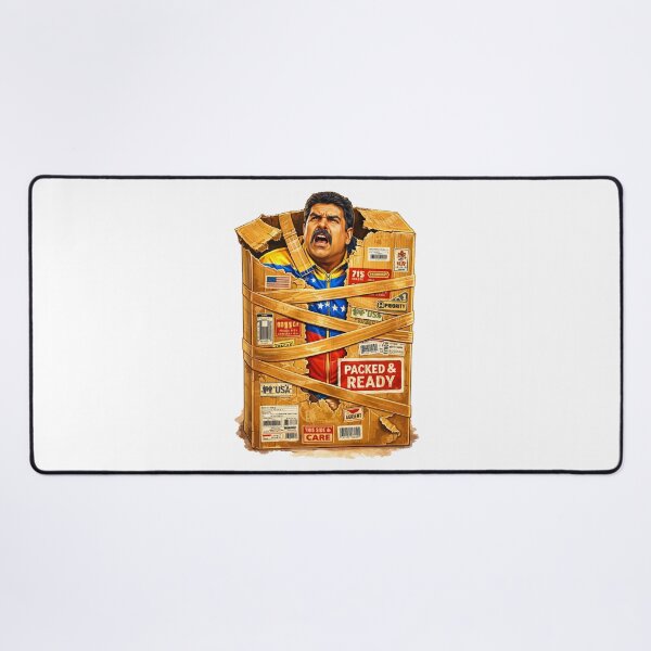 Item preview, Packed & Ready – Political Satire Illustration designed and sold by storelibertys.