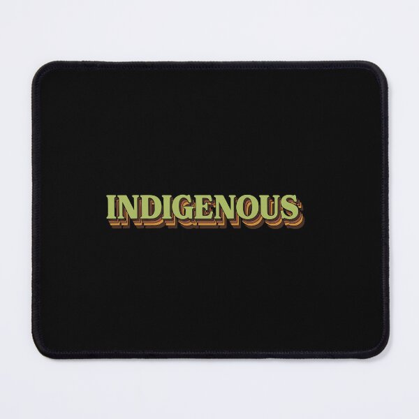 Item preview, Retro Indigenous Heritage Typography designed and sold by PopStars1993.