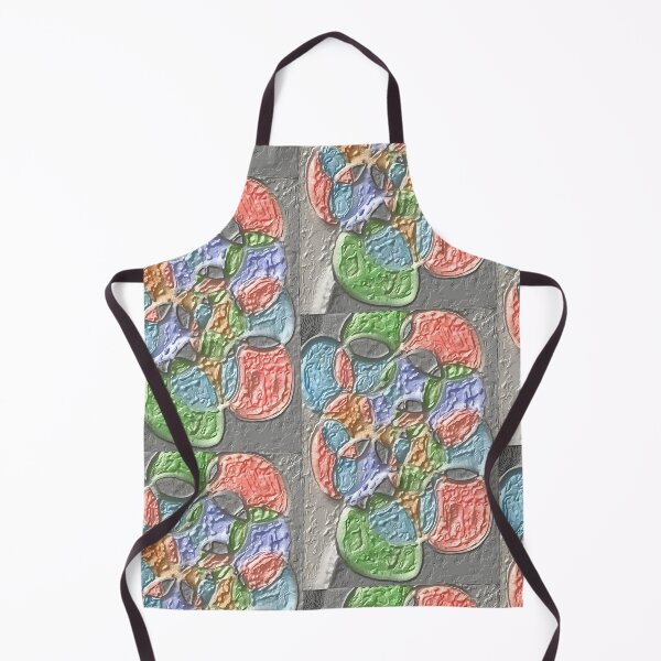 Item preview, circles at play convoluted colorful geometric abstract design designed and sold by SmashingDeals.