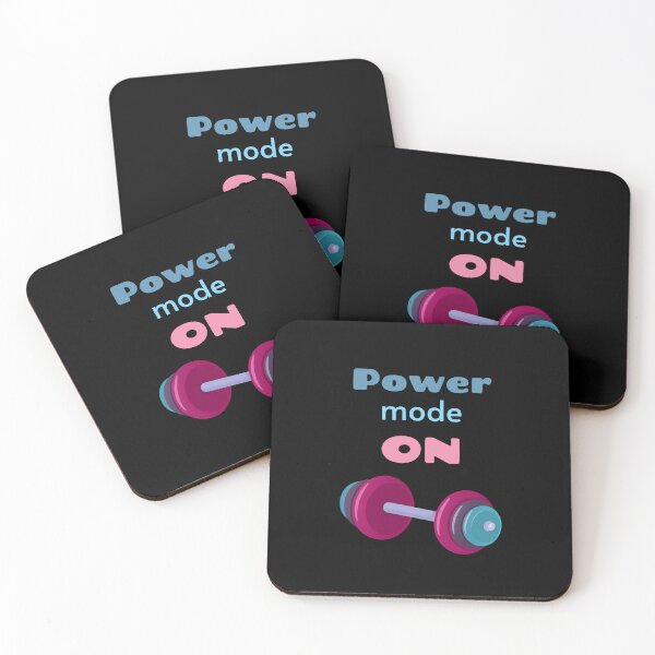 Item preview, Power Mode On – Fitness Motivation T-Shirt designed and sold by Giota29.
