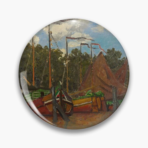 Item preview, Boats at Zaandam (1871) – Claude Monet designed and sold by Art Outlaws.