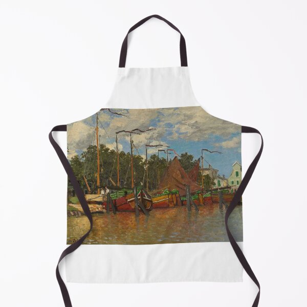 Item preview, Boats at Zaandam (1871) – Claude Monet designed and sold by Art Outlaws.