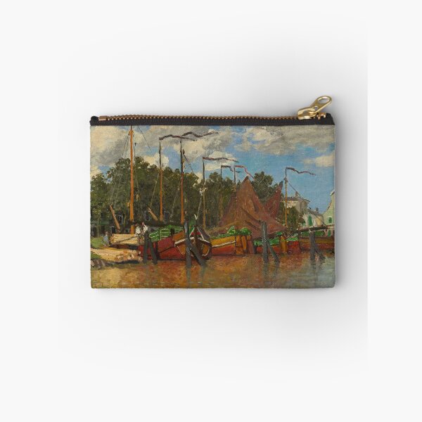 Item preview, Boats at Zaandam (1871) – Claude Monet designed and sold by Art Outlaws.