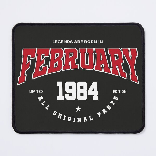 Item preview, February legends 1984 designed and sold by HB Shirts.
