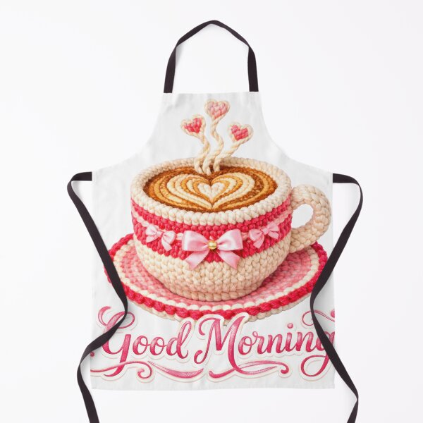 Item preview, Good Morning Coffee (Crochet Style) designed and sold by vividdigits.