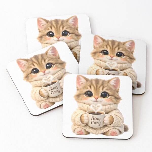 Item preview, Cozy Cat – “Stay Cozy” designed and sold by vividdigits.
