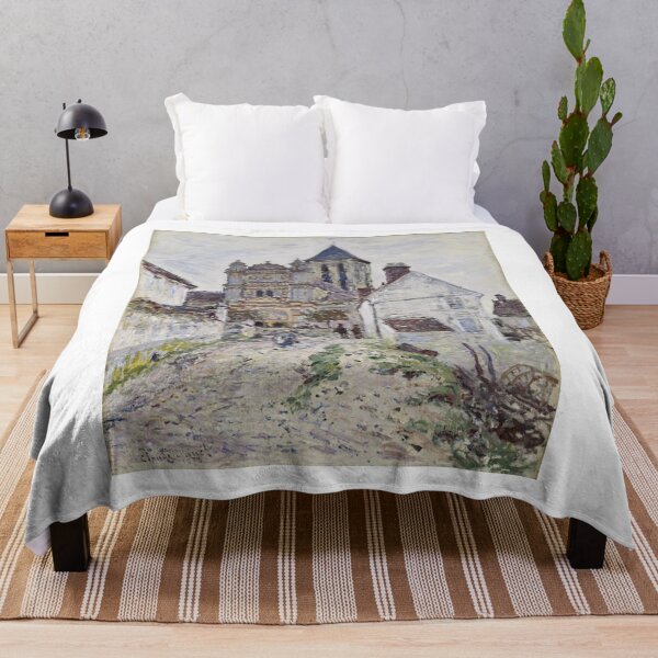 Item preview, The Church at Vétheuil (1878–1879) – Claude Monet designed and sold by Art Outlaws.