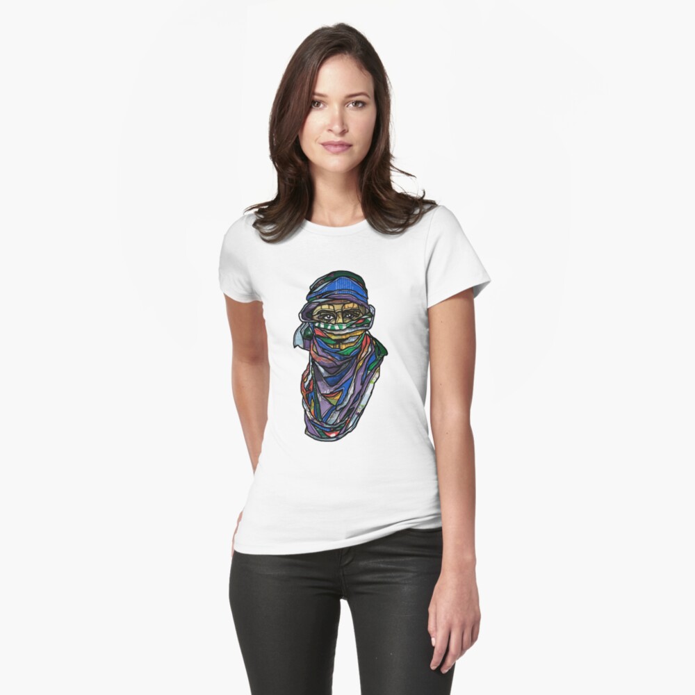 Item preview, Fitted T-Shirt designed and sold by Packeredo.