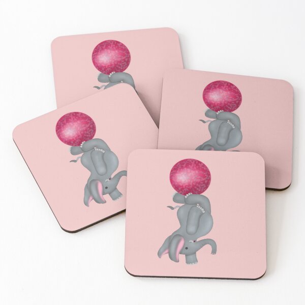 Item preview, Danvant- Elephant balancing on red ball designed and sold by Daniel Vasco.