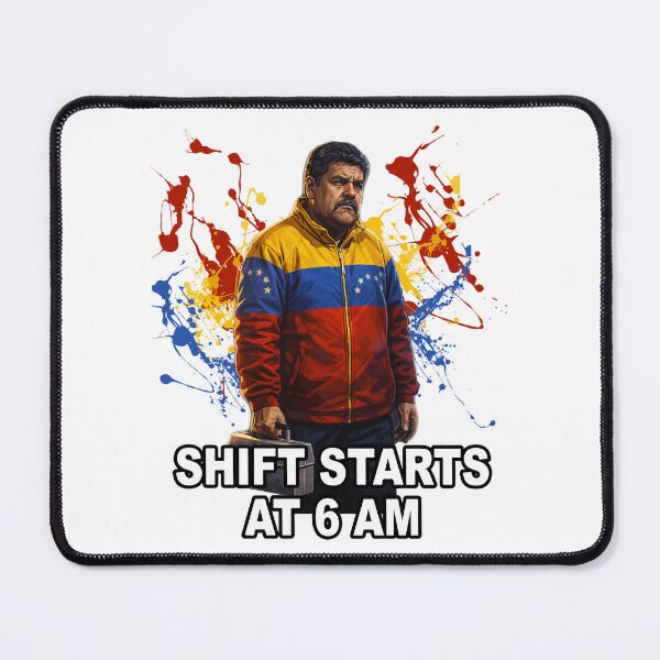 Item preview, Shift Starts at 6 AM – Political Satire Illustration designed and sold by storelibertys.