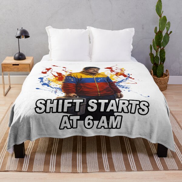 Item preview, Shift Starts at 6 AM – Political Satire Illustration designed and sold by storelibertys.