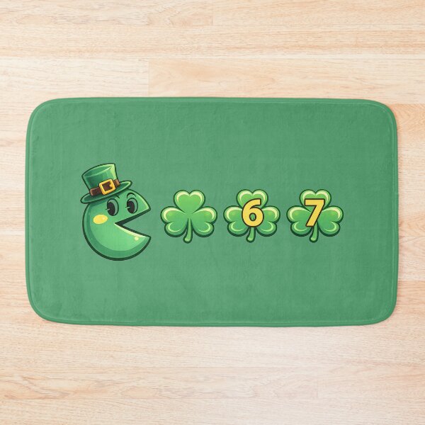 Item preview, 6 7 St Patrick's Day Shamrock Gamer Retro Lucky designed and sold by Aesthetic-Avenue.