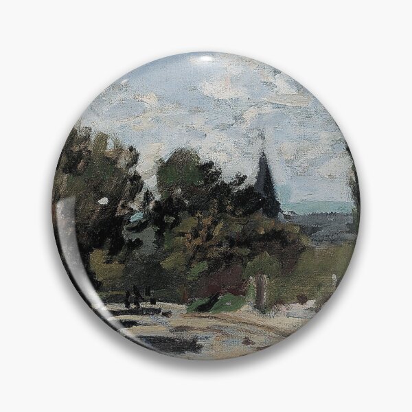 Item preview, Village Street (c. 1867–1870) – Claude Monet designed and sold by Art Outlaws.