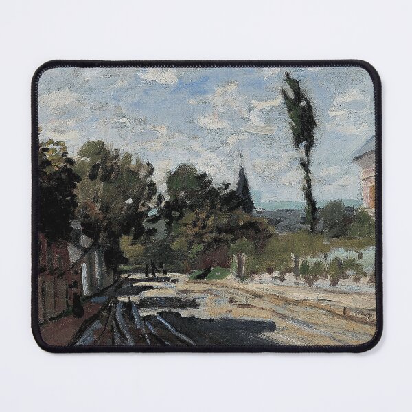 Item preview, Village Street (c. 1867–1870) – Claude Monet designed and sold by Art Outlaws.