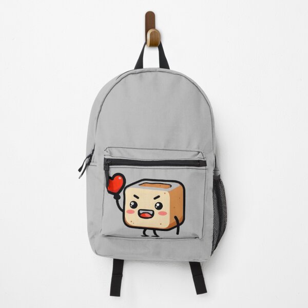Item preview, Cheerful Toast Character Holding a Heart designed and sold by Danivique.