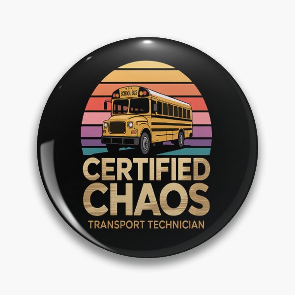 Item preview, Certified Chaos School Bus Driver designed and sold by SignaturalGen.