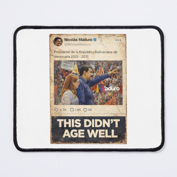 Item preview, This Didn’t Age Well – Political Satire Illustration designed and sold by storelibertys.