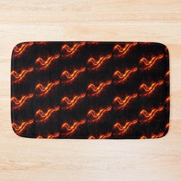 Item preview, Binary Pulse Fire Red/Orange Cyber Data Waves designed and sold by konter75.